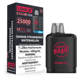 Level X Flavour Beast Boost Pod - Savage Strawberry Watermelon available on Canada online vape shop